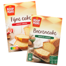 Koopmans cake- of taartmix